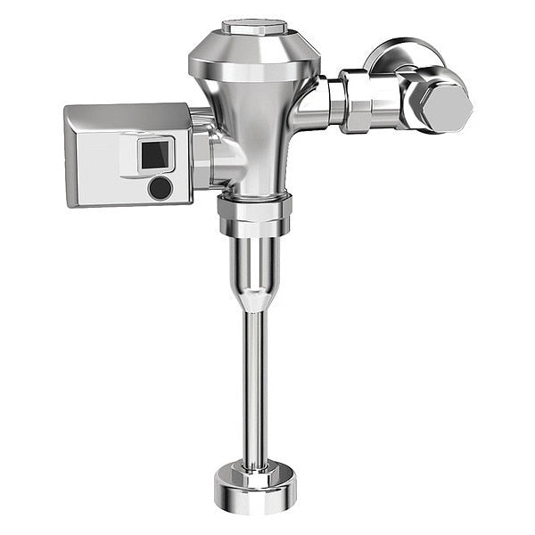 0.5 gpf,  Automatic Flush Valve,  Polished Chrome,  3/4" IPS