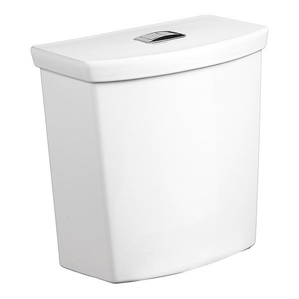 Toilet Tank, White, Overall 8-1/2" D