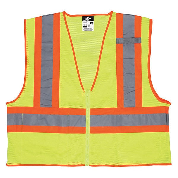High Visibility Vest, XL Size, Unisex