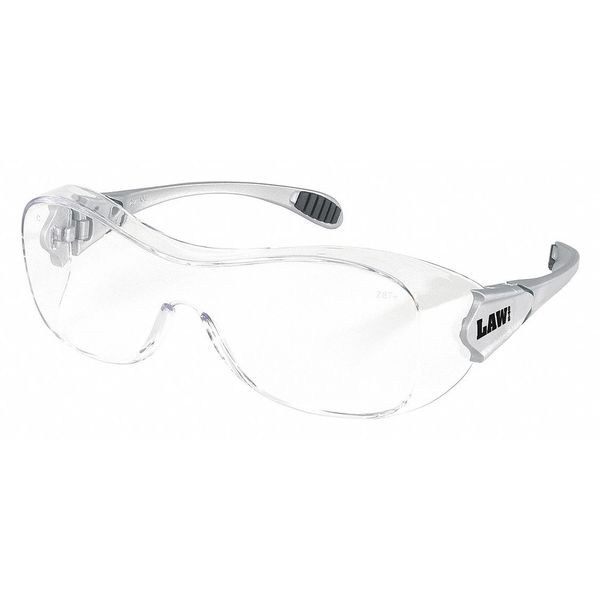 Safety Glasses,  OTG Clear Anti-Fog