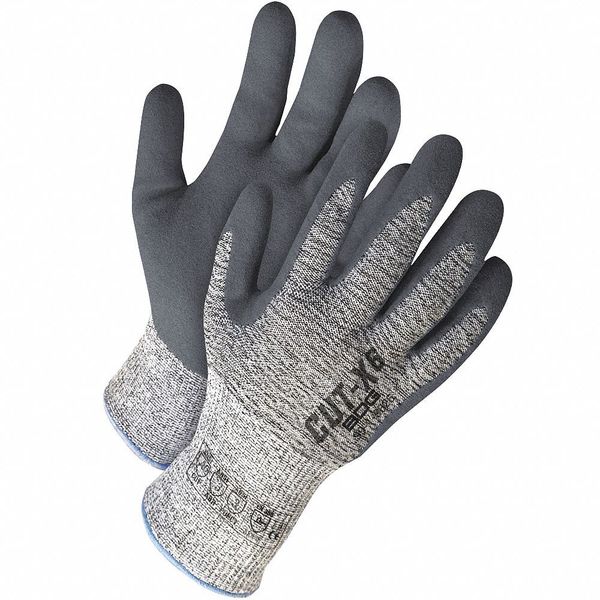 Grey HPPE Cut Resistant Grey Sandy Nitrile Palm,  Size L (9)