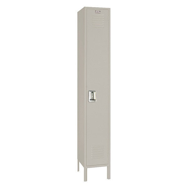 Wardrobe Locker,  (1) Tier,  (1) Wide,  Steel,  Powder Coated Finish,  12 in W,  12 in D,  66 in H