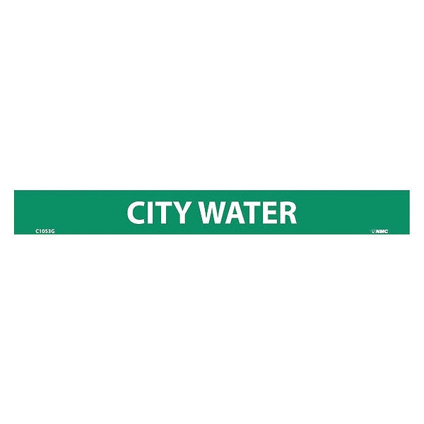 City Water Pressure Sensitive,  Pk25,  C1053G