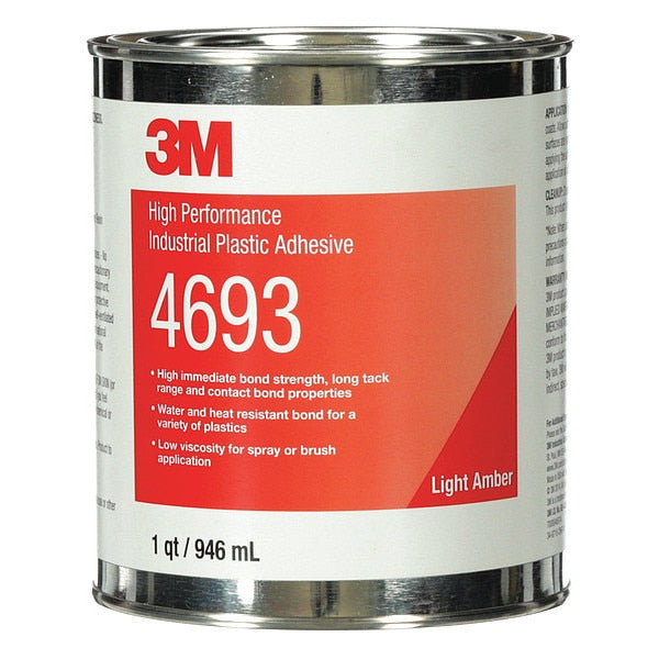 Contact Cement,  4693 Series,  Amber,  1 qt,  Can