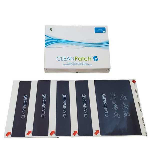 Mattress Repair Patch,  6" W,  Dark Blue,  5 PK