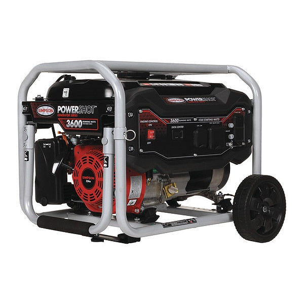 3600 Watt Portable Generator,  Gasoline