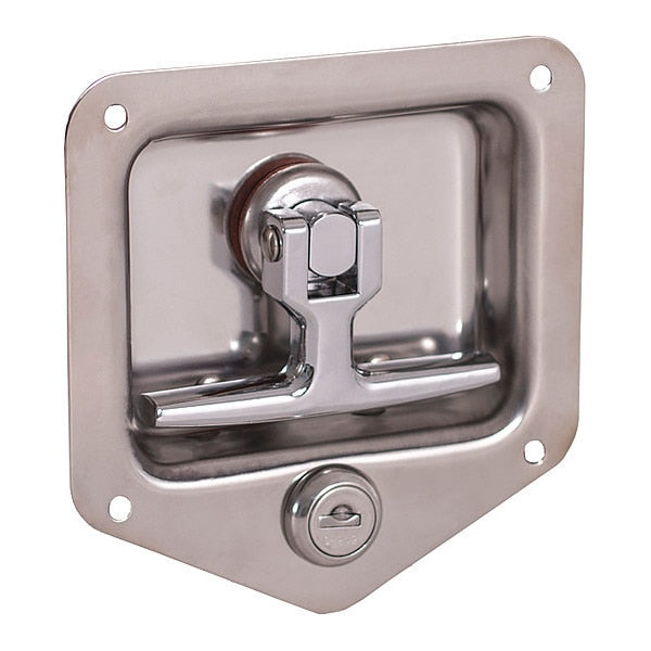 Stainless Steel T-Handle Latch,  Single Point