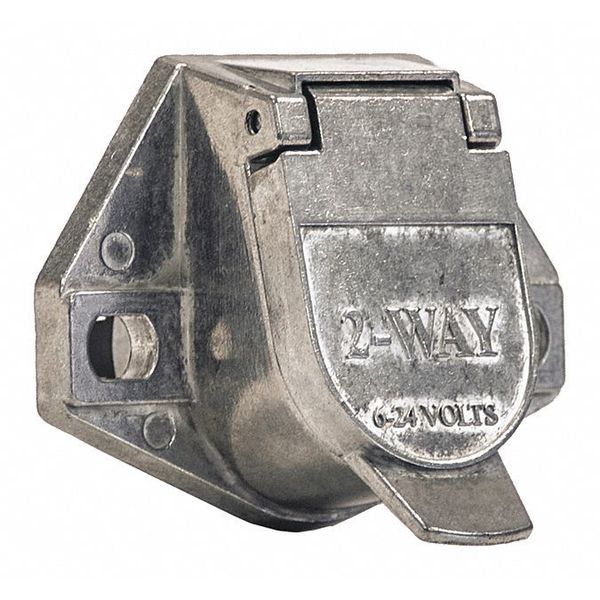 Trailer Connector Vertical Pin,  2-Way