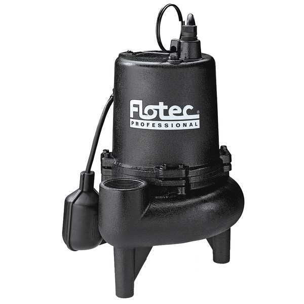 Sewage Pump,  Cast Iron,  3/4 HP