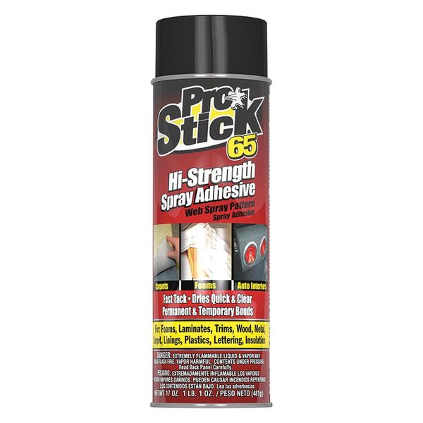 Pro Stick 65, Web Spray, Adhesive, 17 oz.