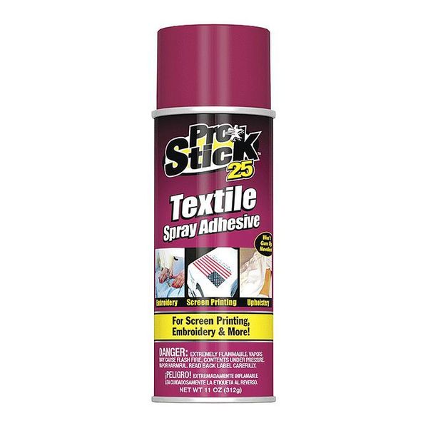 Pro Stick 25, Textile Spray, Adhesive, 11oz