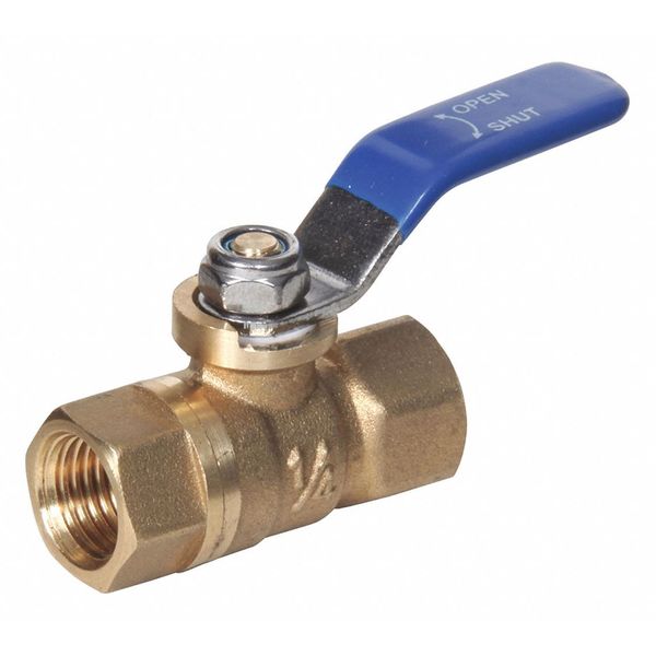 Mini Brass Ball Valve,  1/4" FPT