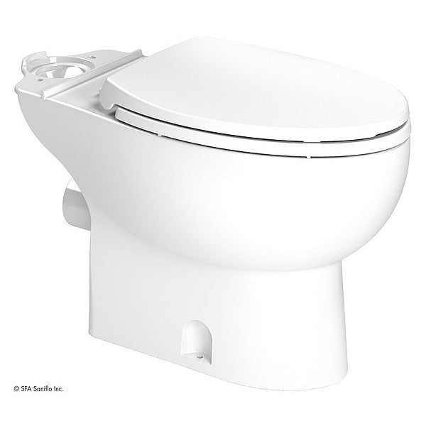 Toilet Bowl,  Floor Mount,  Elongated,  White