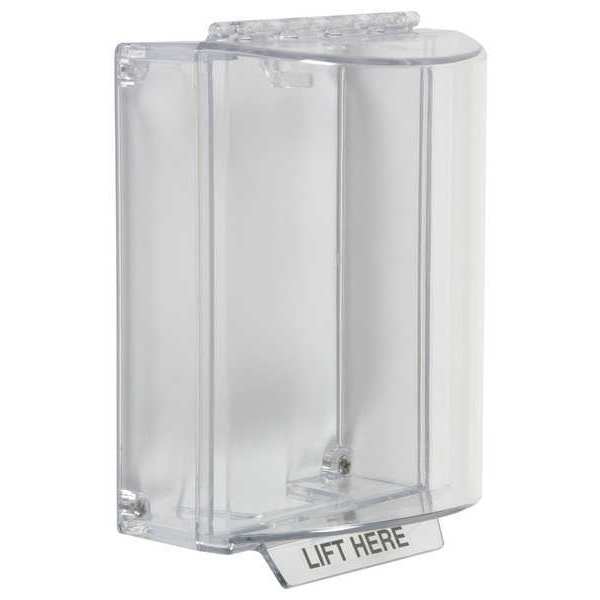 Surface Mount Clear Poly Enclose Protective Cover 4inD