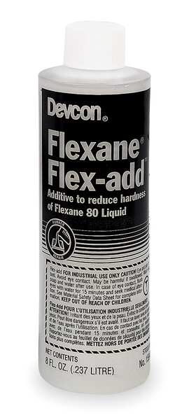 Rubber Repair Additive,  Flexane Flex-Add Series,  Clear,  8 fl oz,  Bottle