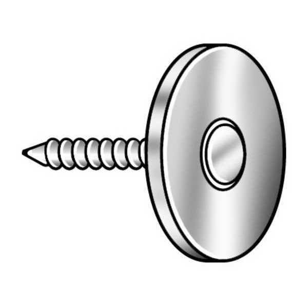 Cap Nail, 2 In L, PK300