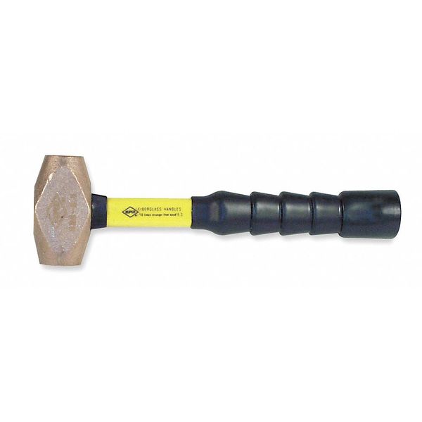 Sledge Hammer, 2-1/2 lb., 12 In, Fiberglass