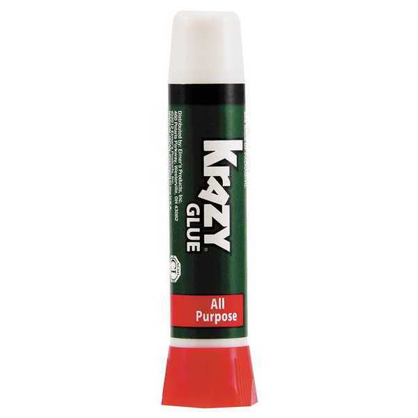 Instant Adhesive,  Krazy Glue Series,  Clear,  0.07 oz,  Tube
