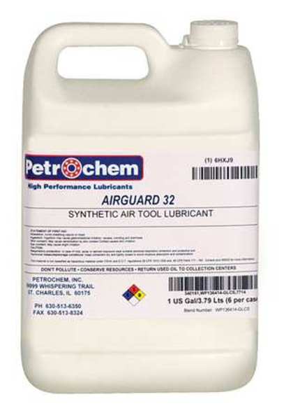 Synthetic Air Tool Lubricant,  SAE Grade 10W,  ISO 32