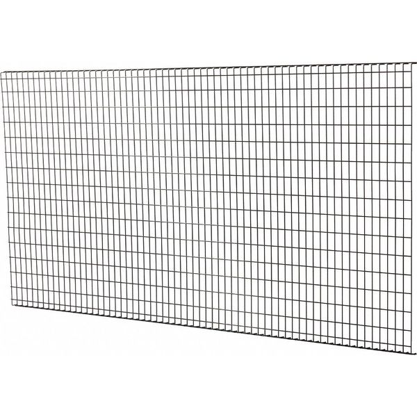 Wire Partition Panel, Galvanized