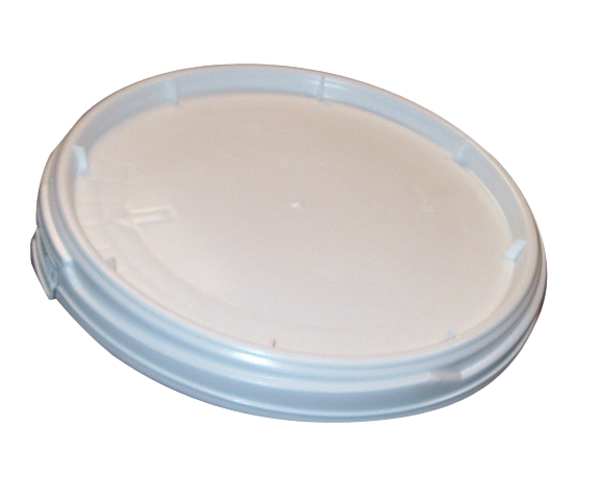 Lid,  HDPE,  Wht,  2.5 Gal,  UN,  No Gasket