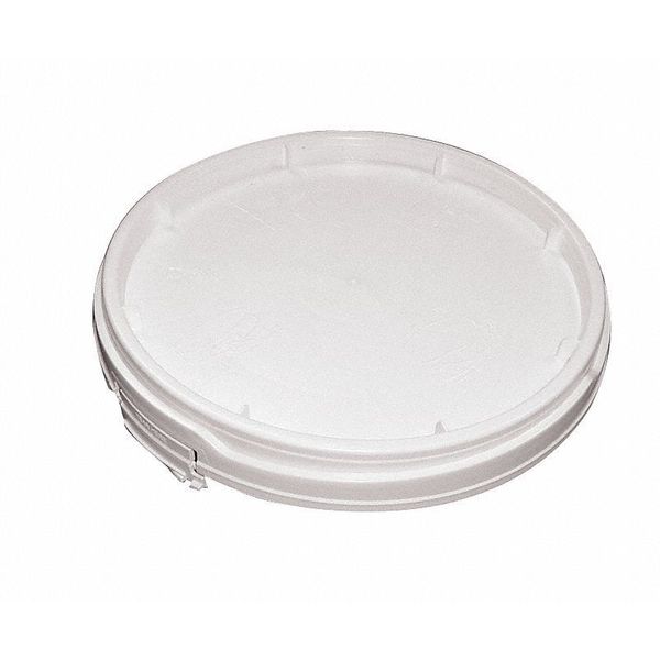 Lid,  HDPE,  Wht,  1 Gal,  UN,  No Gasket