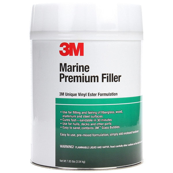 Marine Premium Filler,  1 gal,  Can,  Blue,  Light Beige