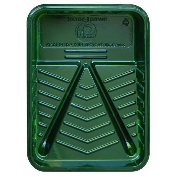 PET Recycled Plastic Paint Tray,  1 qt,  15 1/2" L,  2 1/2" D,  11 1/2" W