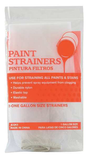 Reusable Paint Strainer, 12x12-1/2 In, PK2