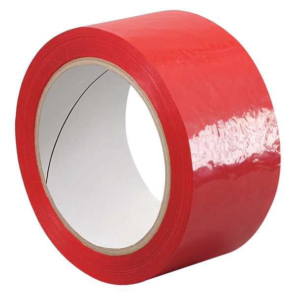 Metalized Film Tape, Red, 2In x 72Yd