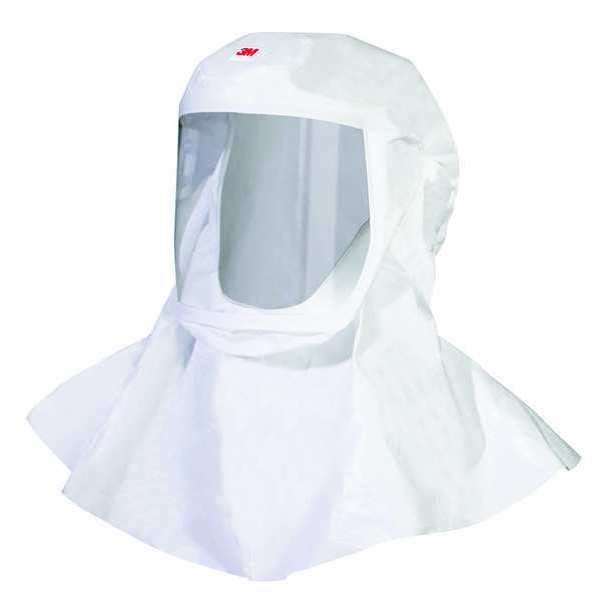 Versaflo Hood With Integrated Head Suspension,  White,  Size Medium/Large,  Pack of 5