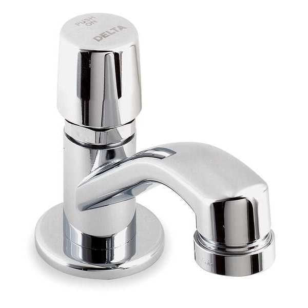 Metering Single Hole Mount,  Single hole installation Hole Single Hole Lavatory Faucet,  Chrome