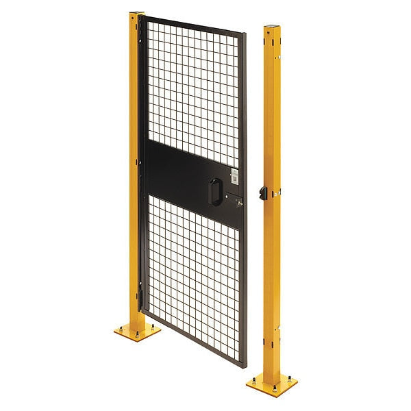 Machine Guard Hinged Door, 34-1/4 x 66 In