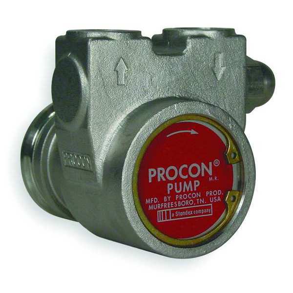 Rotary Vane Pump,  3/8 In,  154 GPH,  GPH: 140