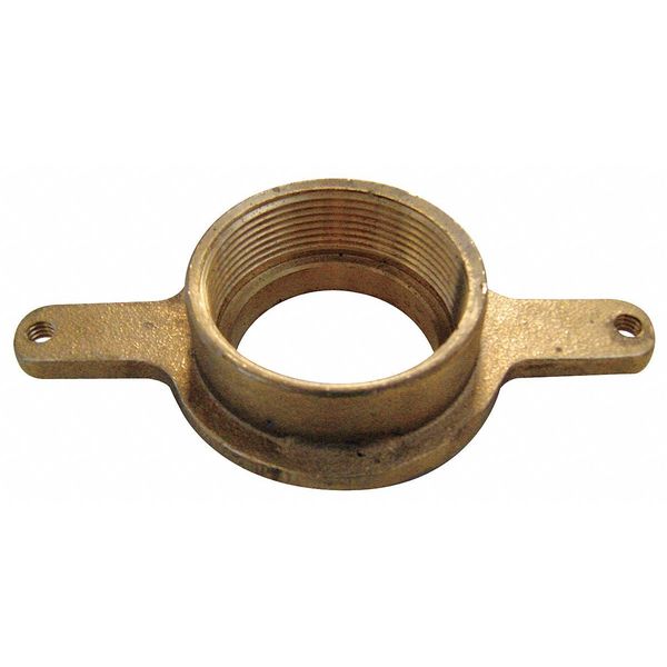 Flange, 2 In, Brass, For Waterless Urinals