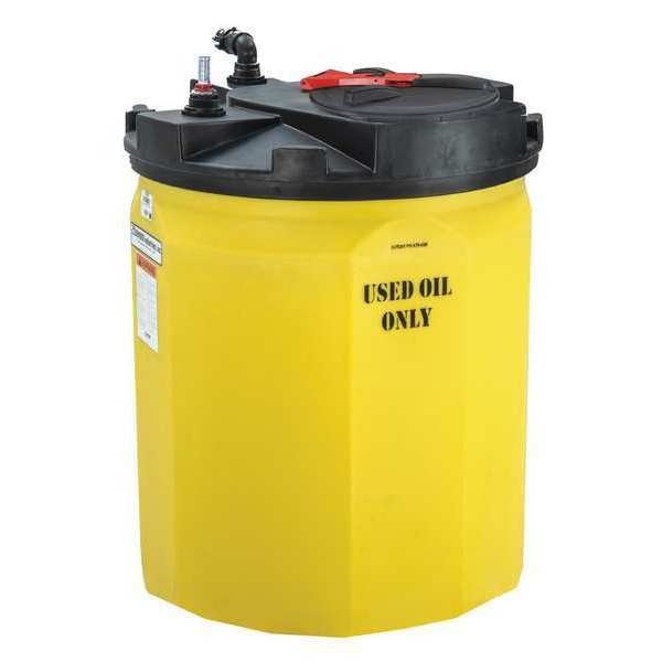 Storage Tank, Closed Top, Vertical, 120 Gal