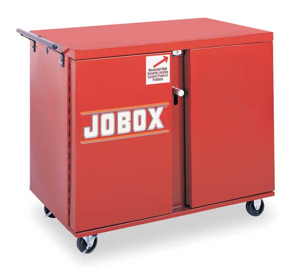 JOBOX Rolling Work Bench - 6 Drawers,  1 Shelf,  6" Casters