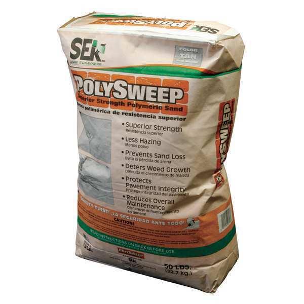 50 lb. Tan Polysweep Polymeric Joint Sand
