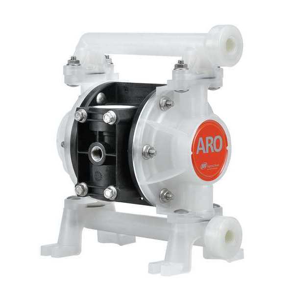 Double Diaphragm Pump,  Polypropylene,  Air Operated,  Hytrel,  8.7 GPM