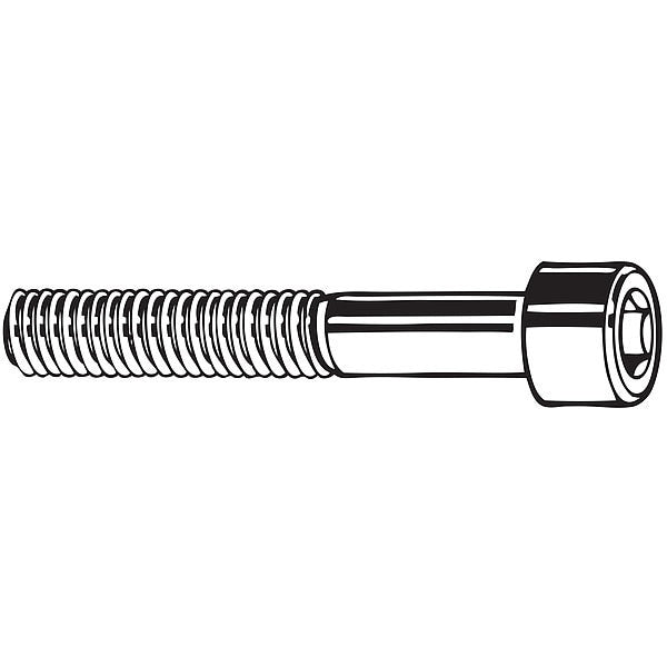 M24-3.00 Socket Head Cap Screw,  Black Oxide Steel,  70 mm L,  10 PK