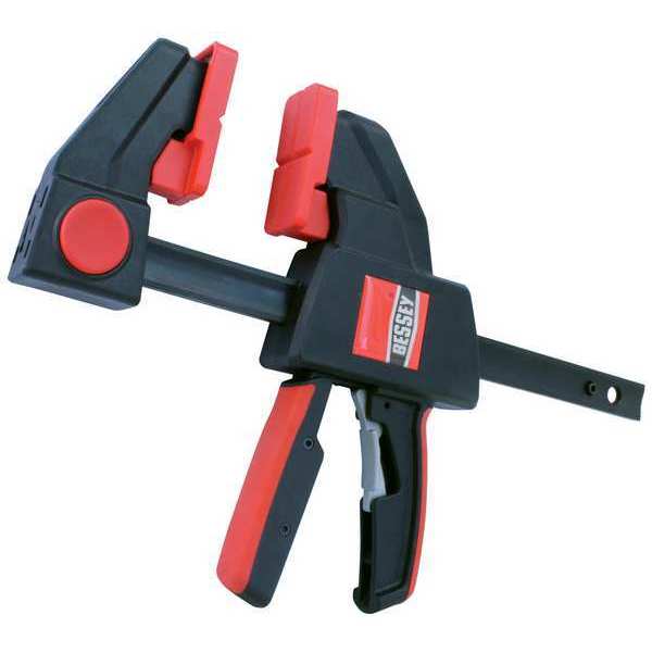 Trigger Clamp Composite Plastic Handle and 3 5/8 in Throat Depth