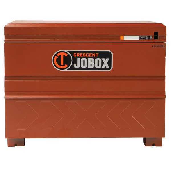 Chest-Style Jobsite Box, 27 in, Brown
