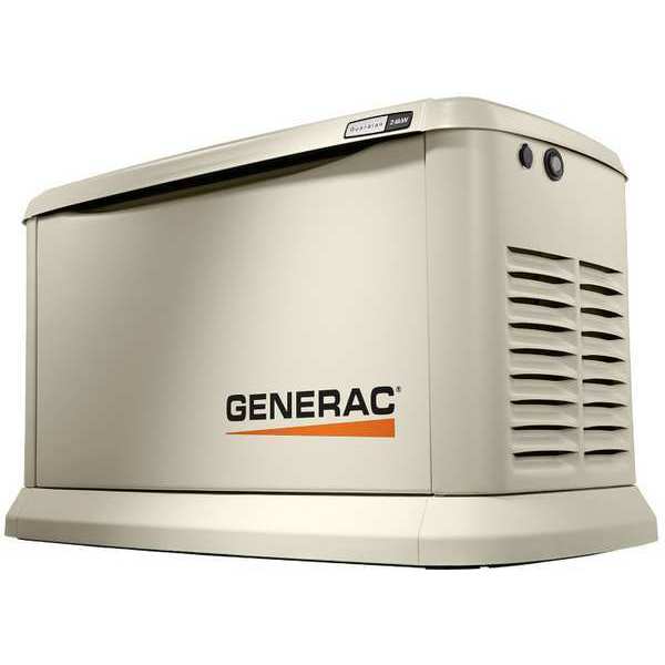 24/21 kW Air-Cooled Standby Generator,  Aluminum Enclosure,  Liquid Propane/Natural Gas,  Single Phase