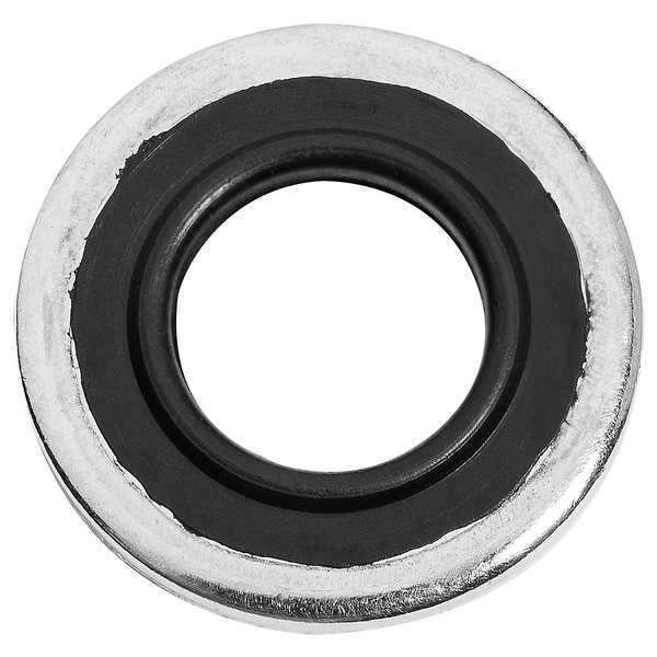 Sealing Washer,  Fits Bolt Size 3/4 in Steel,  Zinc Plated Finish,  5 PK