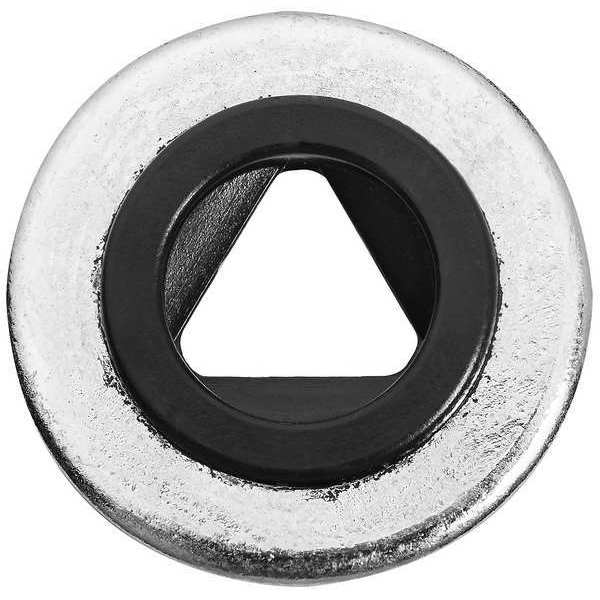 Sealing Washer,  Fits Bolt Size 1/4 in Steel,  Zinc Plated Finish,  5 PK