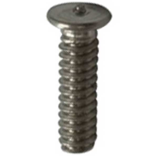 Weld Stud,  #6-32,  3/8 in,  TFTS,  18-8 Stainless Steel,  Bright Finish,  100 PK