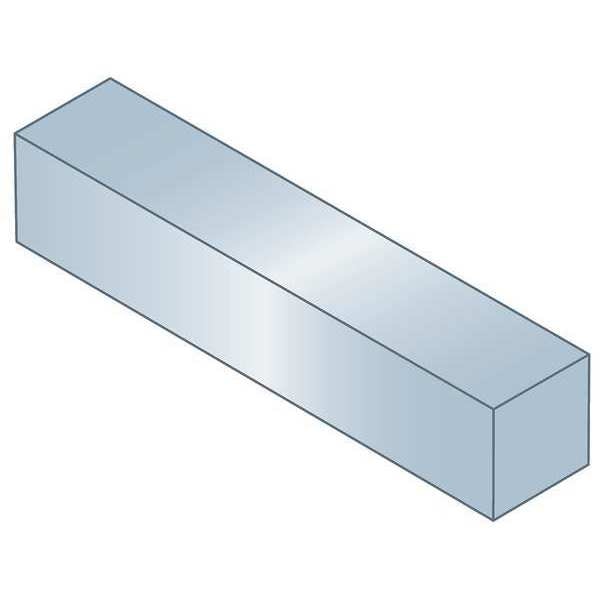 Oversized Key Stock,  36 in L,  3/16 in W,  3/16 in H,  Carbon Steel