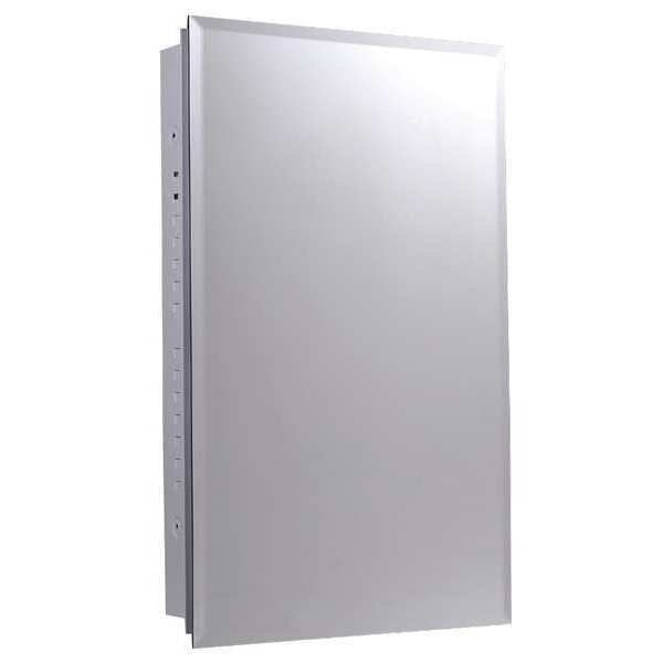 16" x 30" Euroline Flush Mounted Beveled Edge Medicine Cabinet