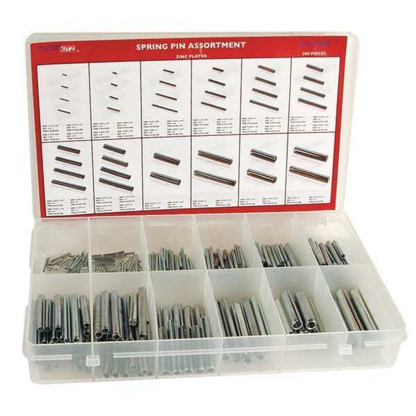 Spring Pin, ZC Assort,  300pcs.