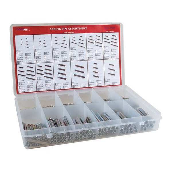 Spring Pin, ZC Assort,  500pcs.
